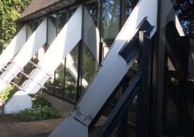 Herstelwerkzaamheden spantvoeten Tabernakel Vaassen