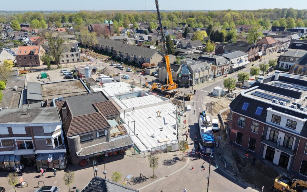 Nieuwbouw Huize Marjoleen de grond uit