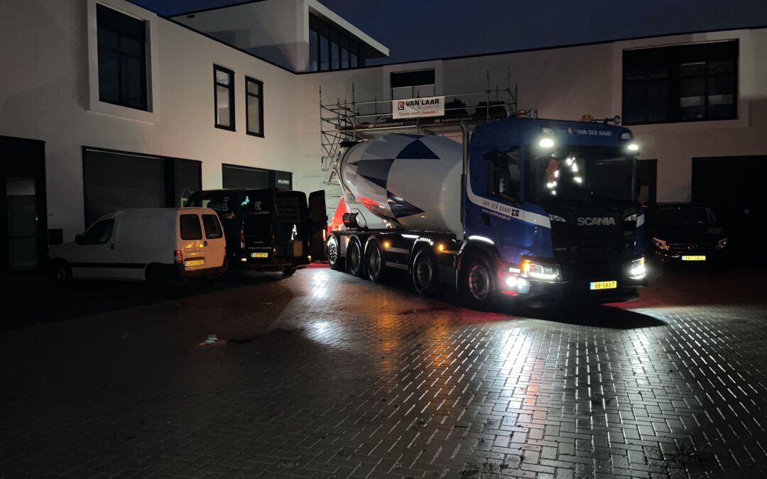 Voortgang kantoorpand Sportvisunie Zwolle
