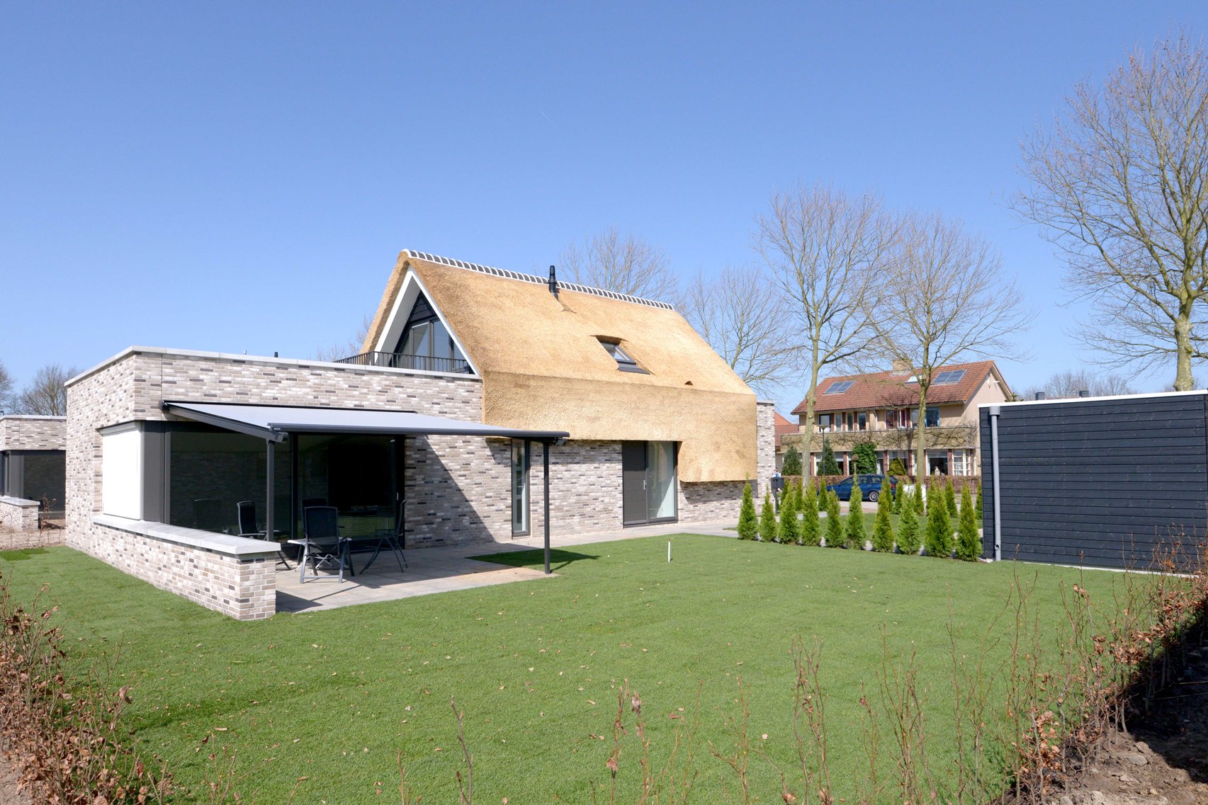 Nieuwbouwvilla’s passend bij het groene landschap van Gooikerspark.