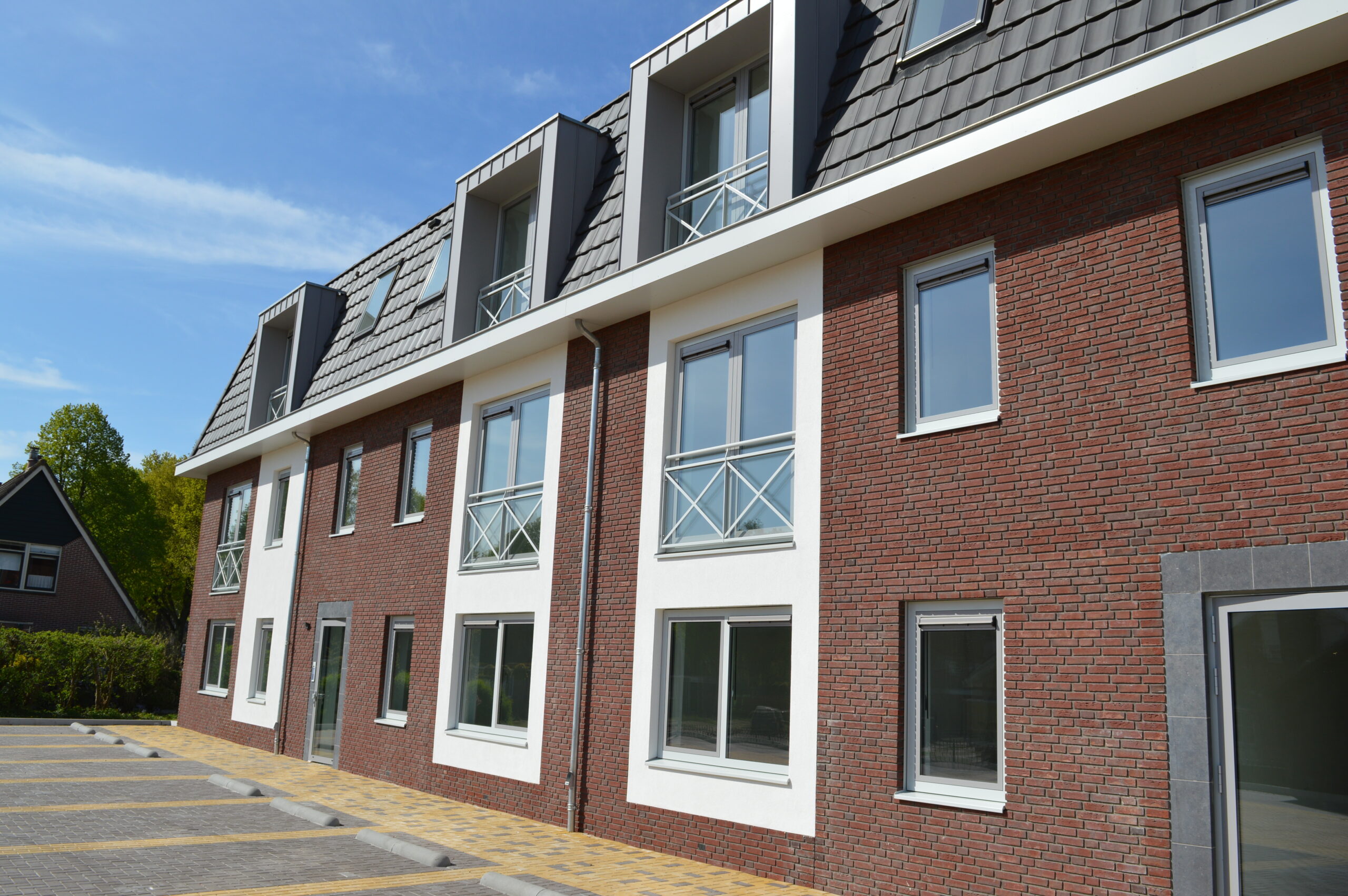 Villa Taberna appartementencomplex aan de Bonenburgerlaan.