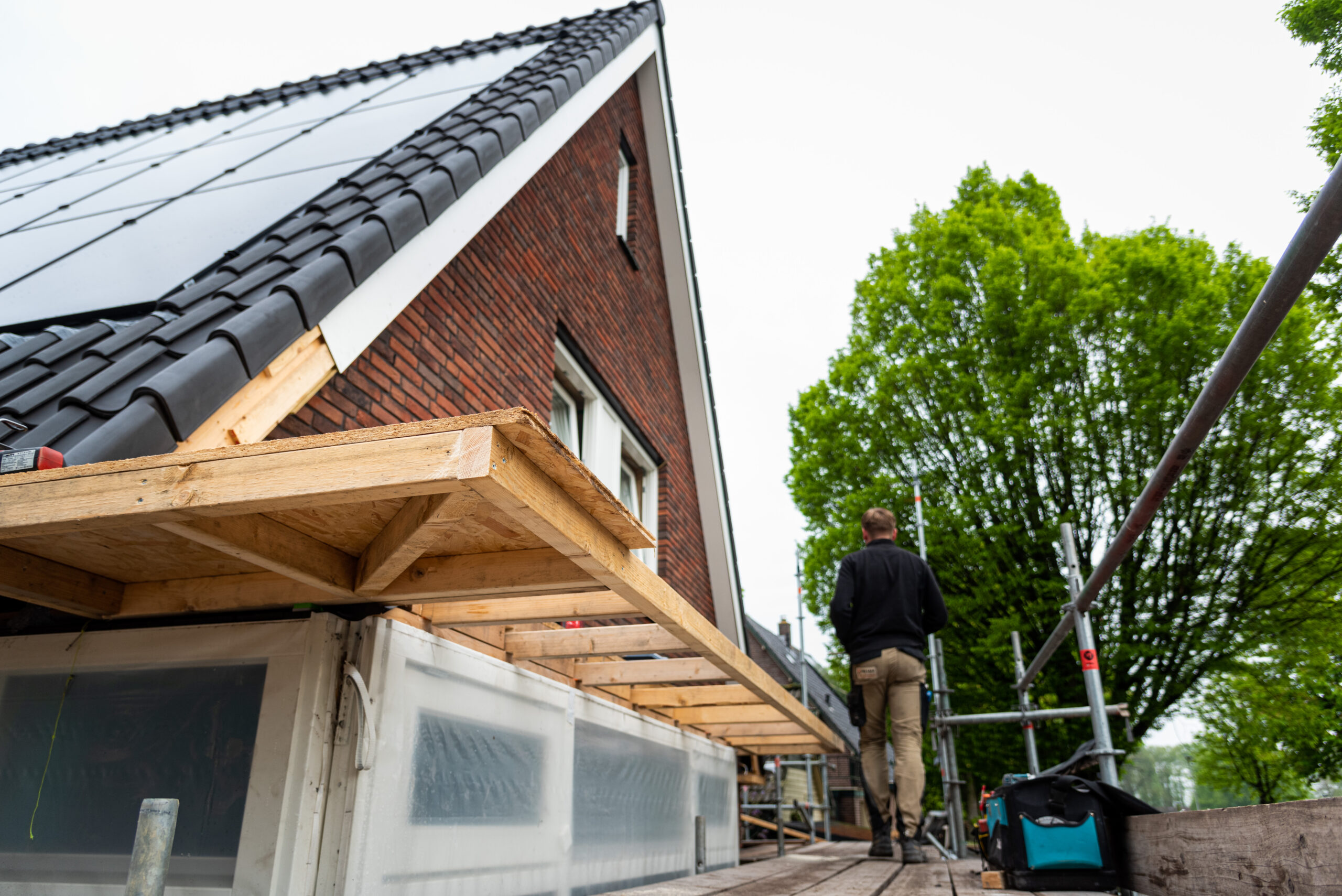 Bouwbedrijf Van Laar realiseert duurzame woning in Vaassen.