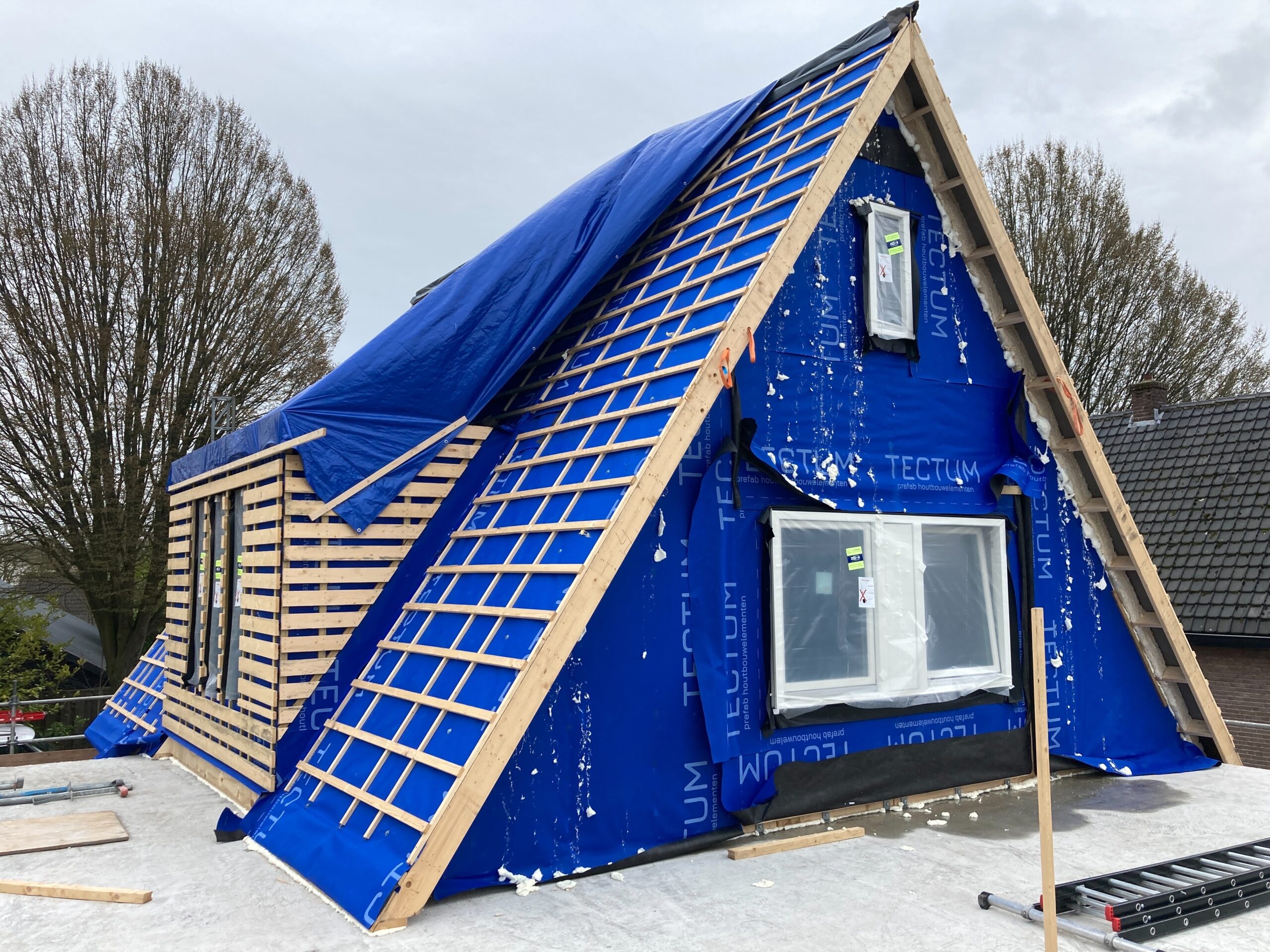 Bouwbedrijf Van Laar realiseert duurzame woning in Vaassen.