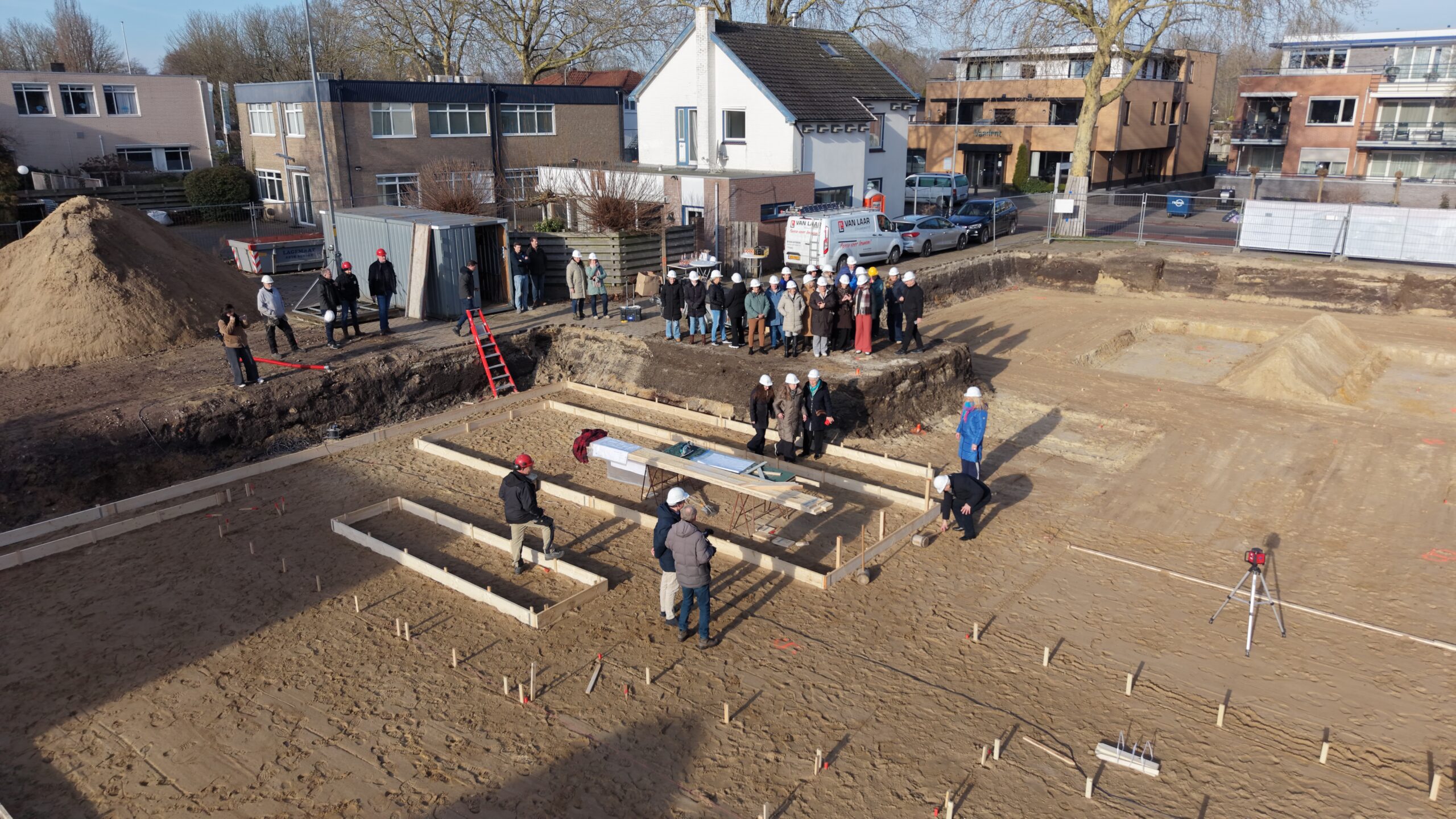 Start nieuwbouw Medisch Centrum De Valk in Vaassen