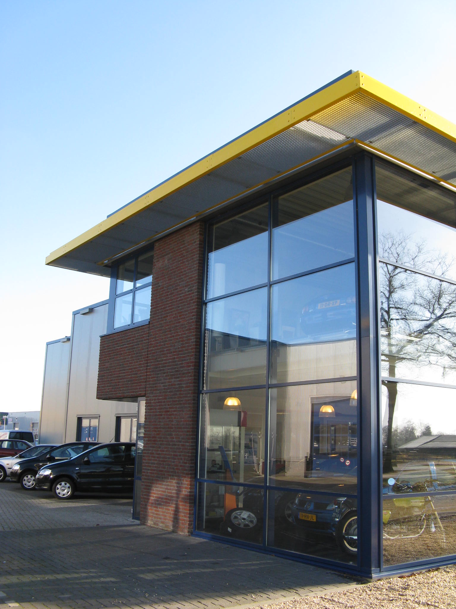 Nieuwbouw van het Mobiliteitsplein op bedrijventerrein Eekterveld in Vaassen