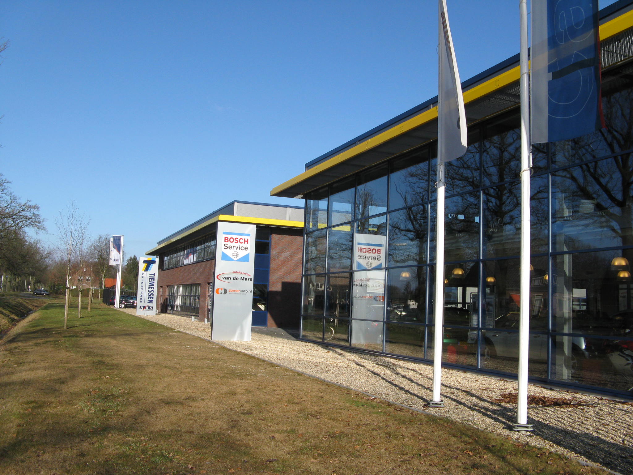 Nieuwbouw van het Mobiliteitsplein op bedrijventerrein Eekterveld in Vaassen
