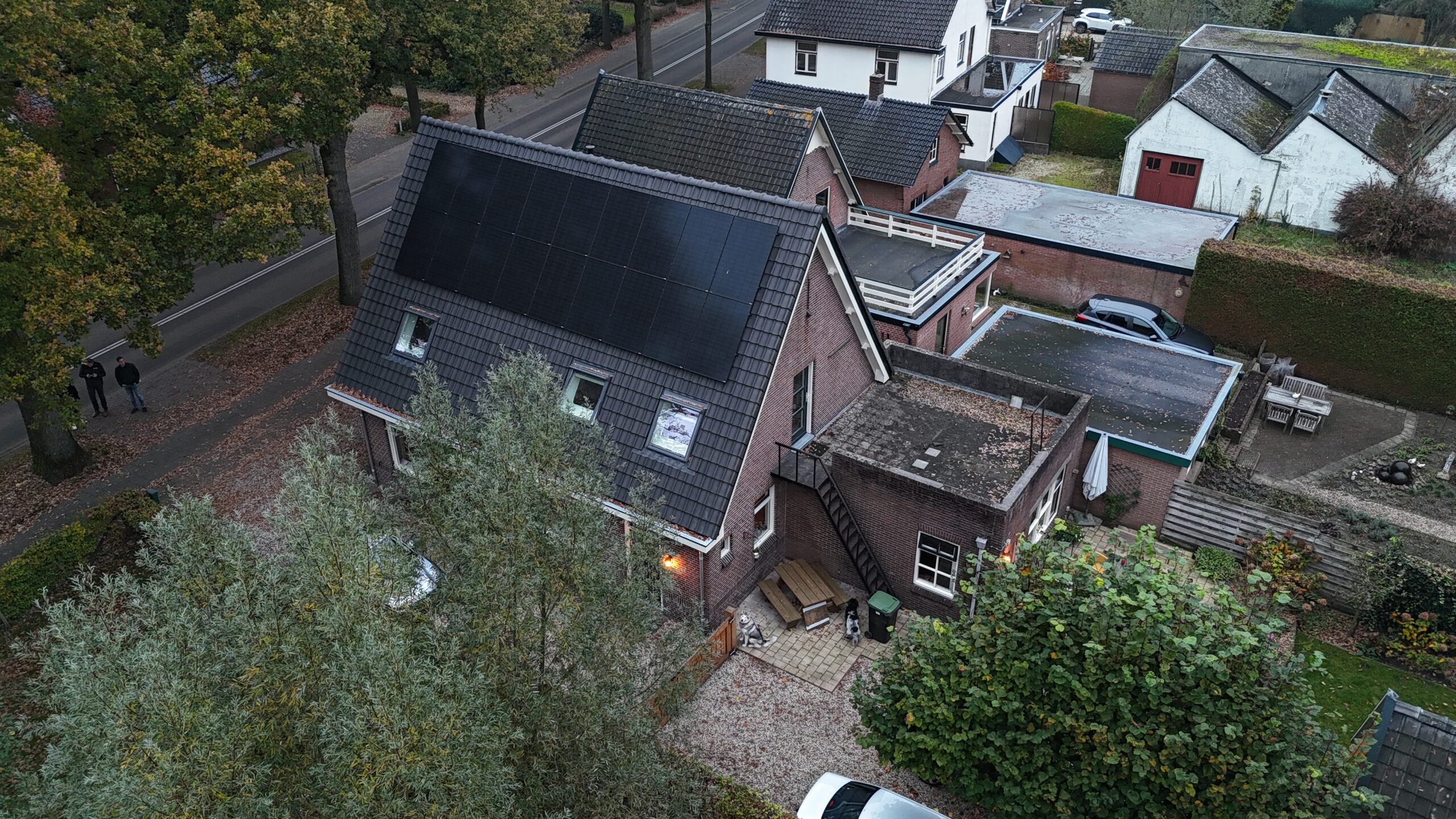 Energiezuinige woning dankzij een duurzaam gerenoveerd dak.