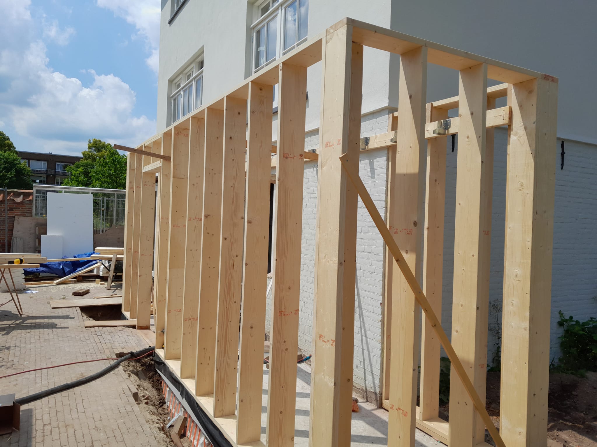 Bouwbedrijf Van Laar realiseert aanbouw