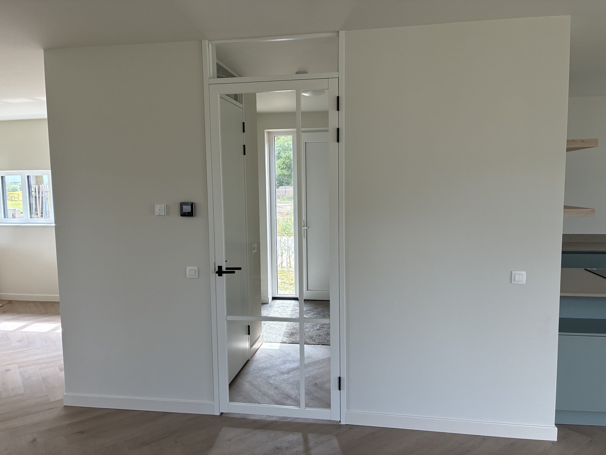 Afbouw van een vrijstaande woning in Wijthmen