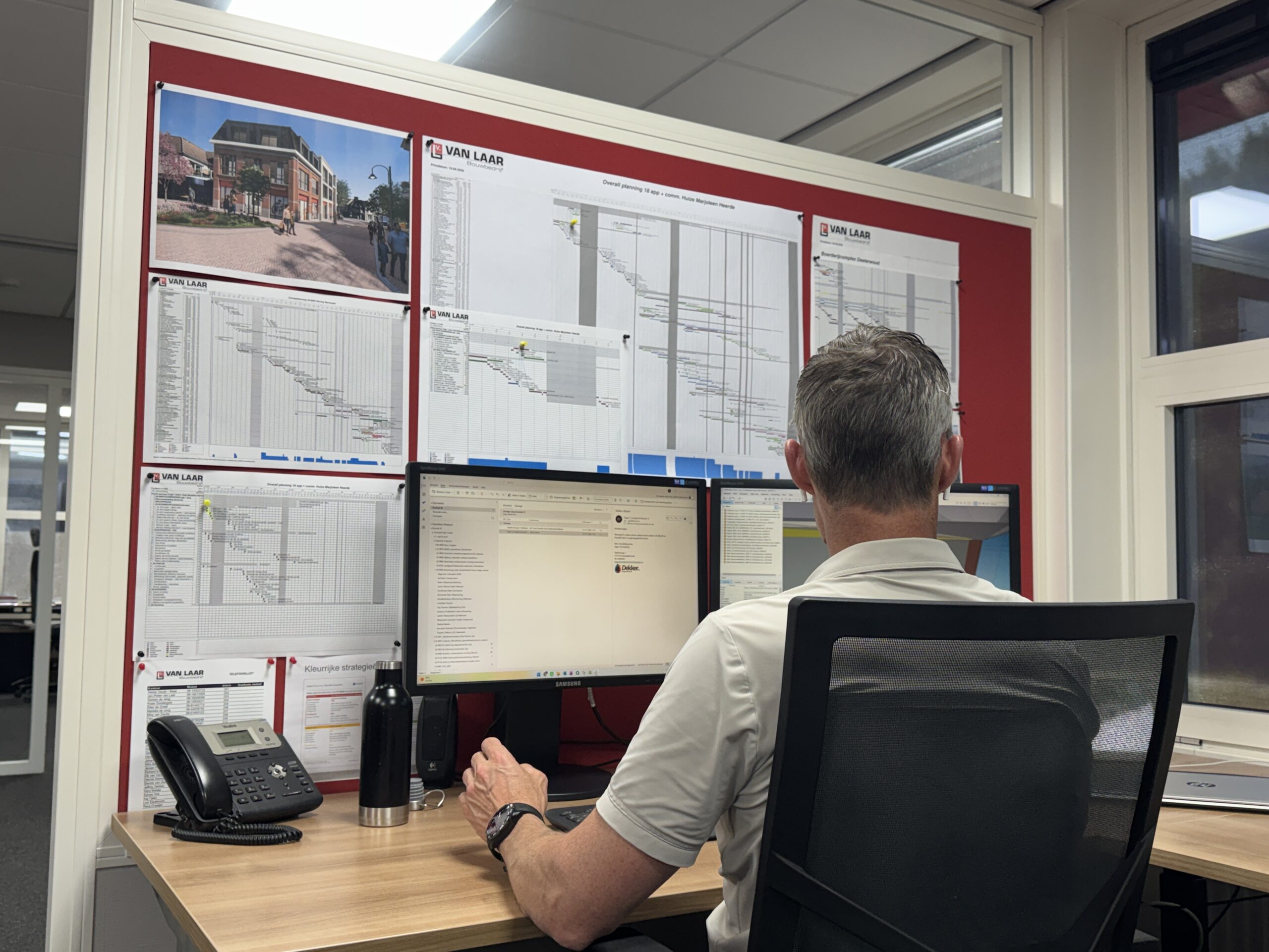 Projectmanager bij Bouwbedrijf Van Laar.