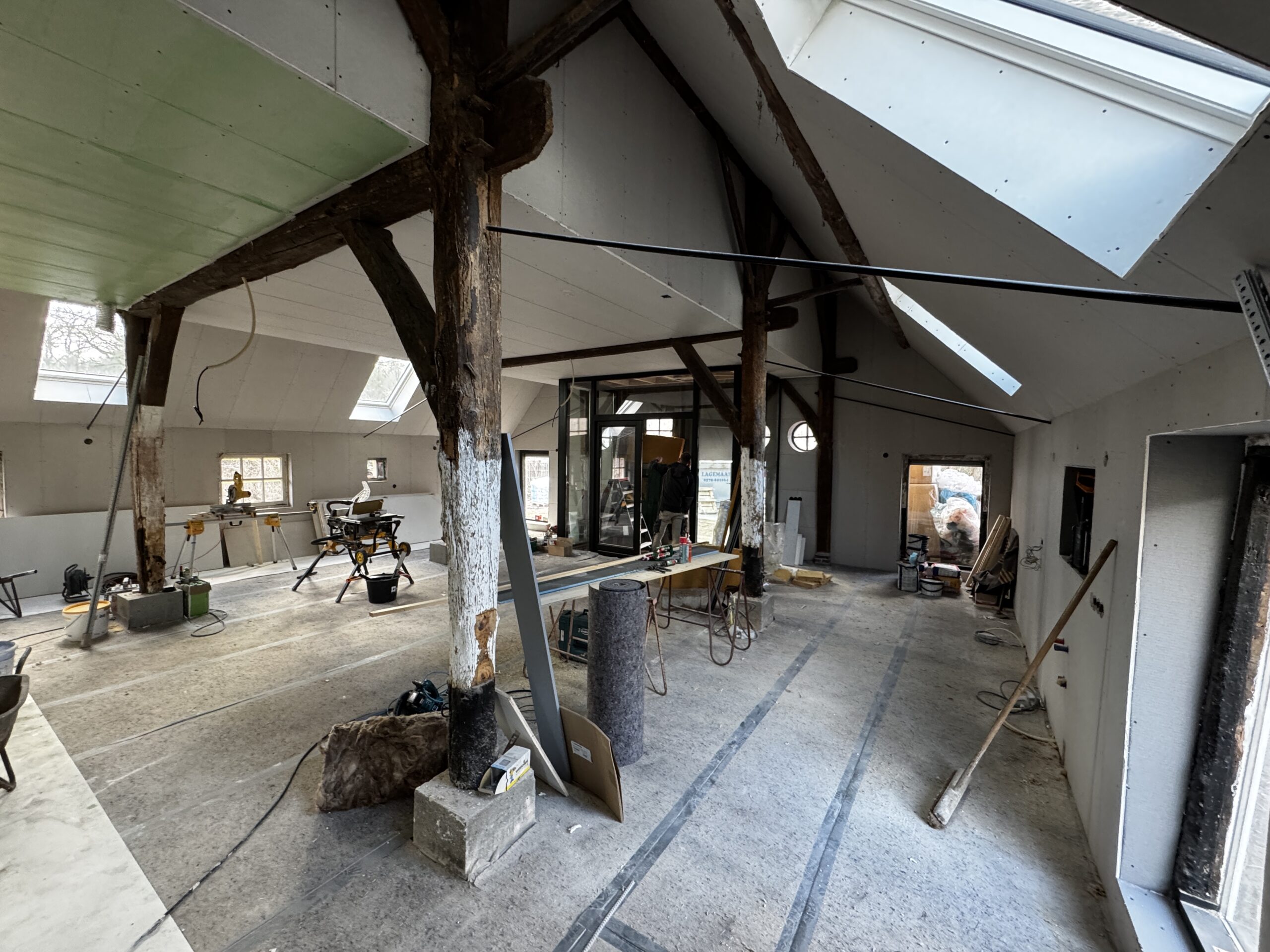 Uitvoering van renovatie