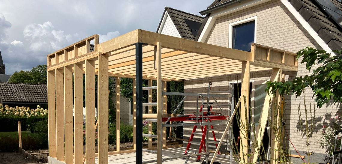 Bouwbedrijf Van Laar realiseert een levensloopbestendige woninguitbreiding.