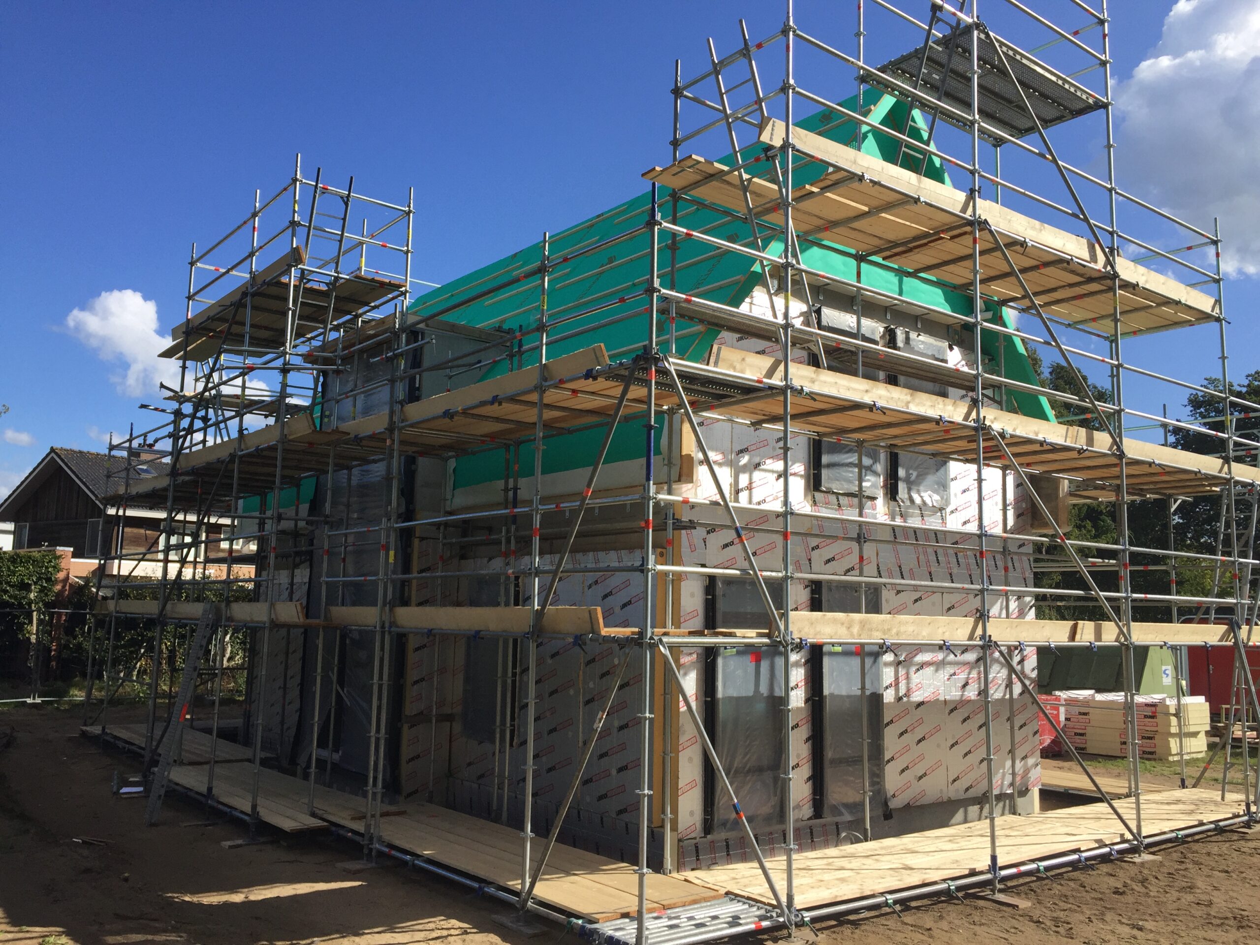 Bouwbedrijf Van Laar realiseert een vrijstaande woning in Epe.