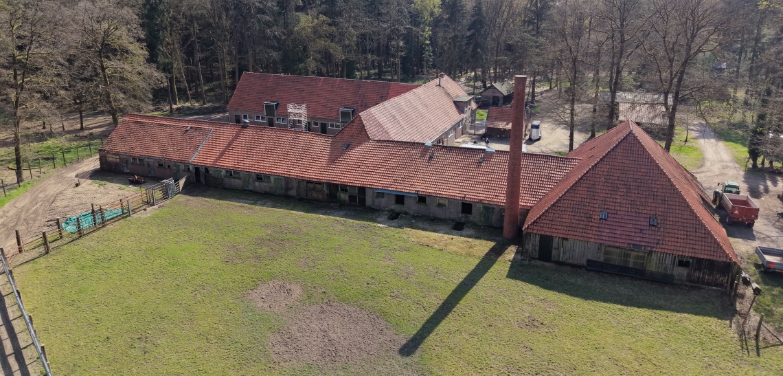 Restauratie van het monumentale complex in Hoenderloo
